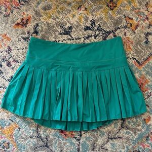 Goldhinge Pleated Mini Skirt